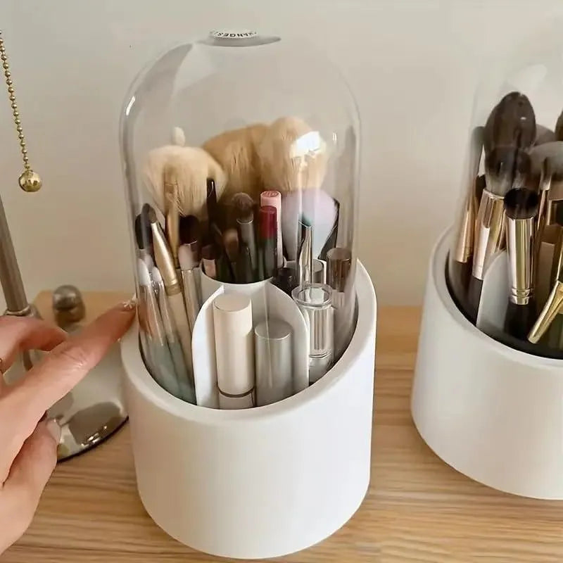360 degree makeup brush organiser with ABS