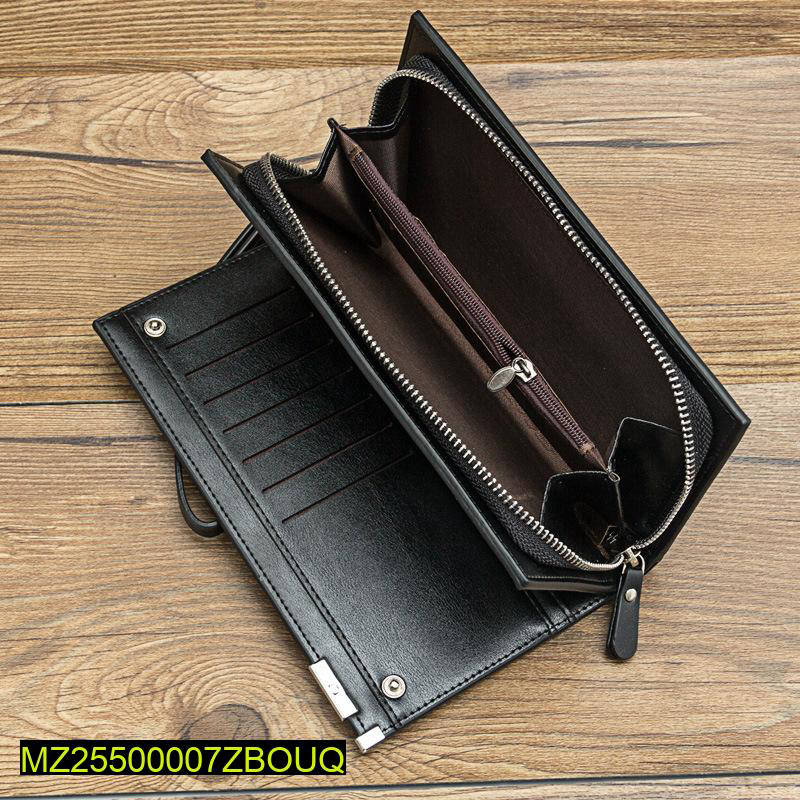 Women Black Leather Wallet 20x11x3cm Pu Leather