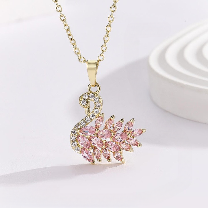 Swan Zircon Necklace - Jewelry Product Designed For Personal Style And Daily Fashion Routine