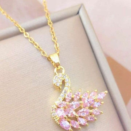 Swan Zircon Necklace - Jewelry Product Designed For Personal Style And Daily Fashion Routine